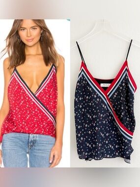 REVOLVE Bailey 44 Tete A Tete Blue Red Floral Tank Top